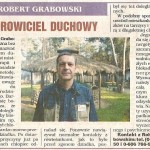 "Robert Grabowski UZDROWICIEL DUCHOWY" - Uzdrawiacz, lipiec 2006